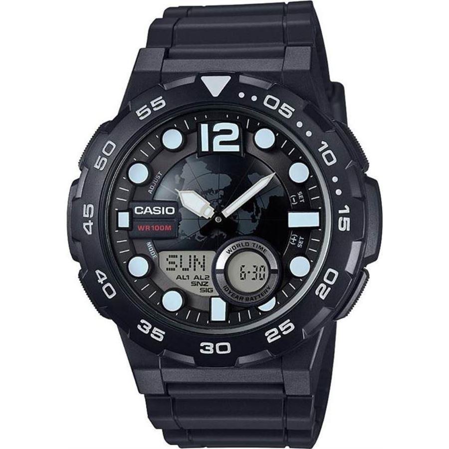 Casio AEQ-100W-1AVDF Analog-Digital Herrenuhr Casio AEQ-100W-1AVDF Analog-Digital Herrenuhr